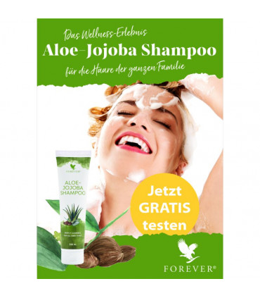 Produktmusterkarte ALOE-JOJOBA SHAMPOO