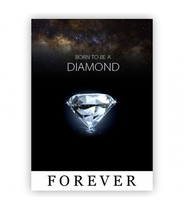 Diamond – Plakat DIN A1